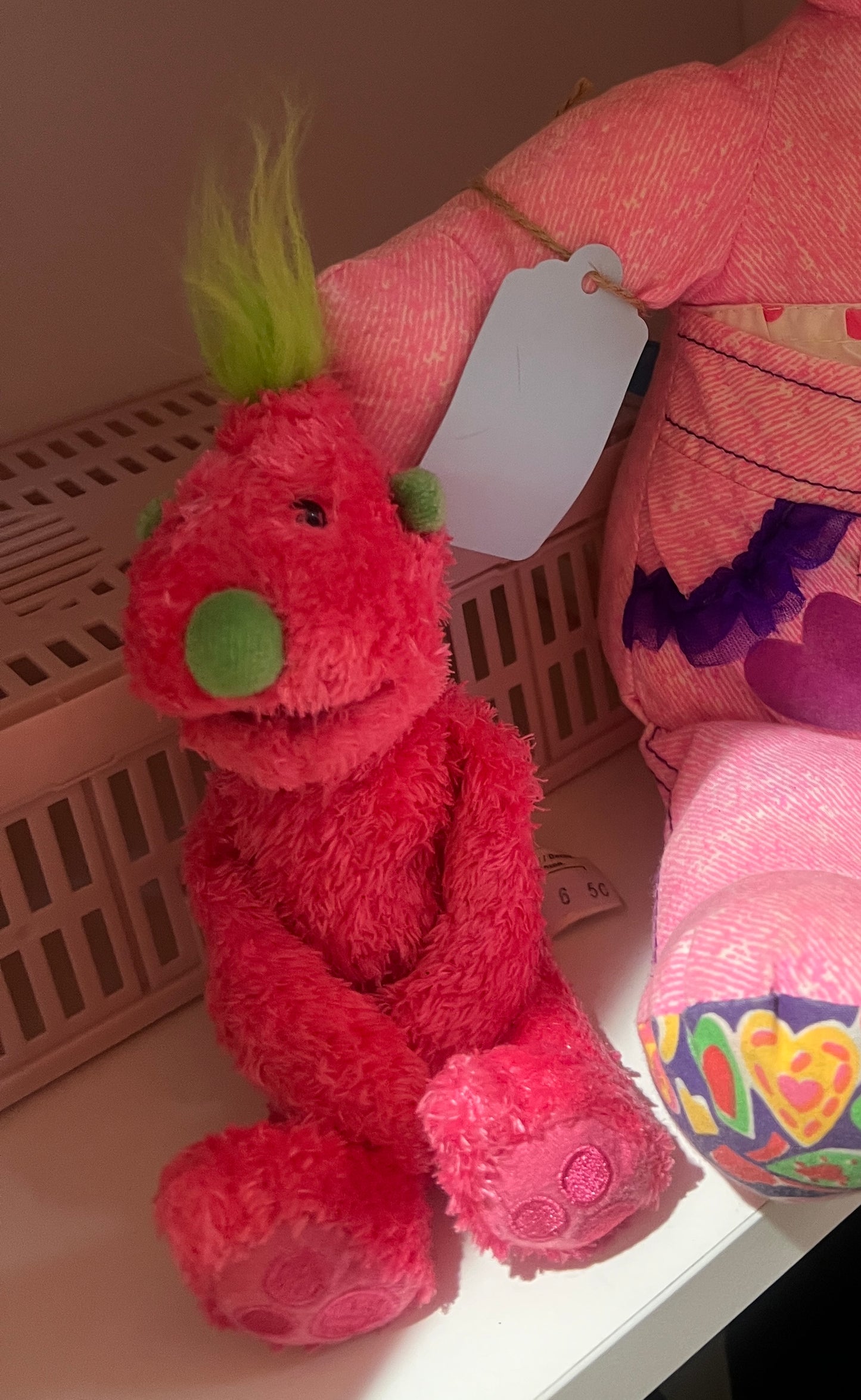 Pink & Green Hoob