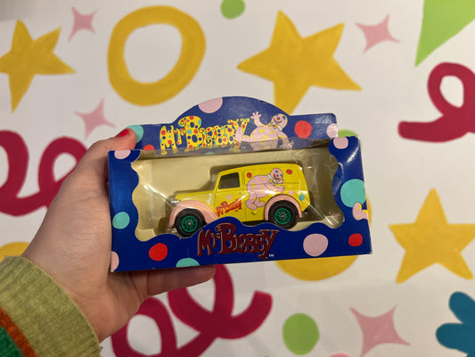 Official Mr Blobby boxed toy van