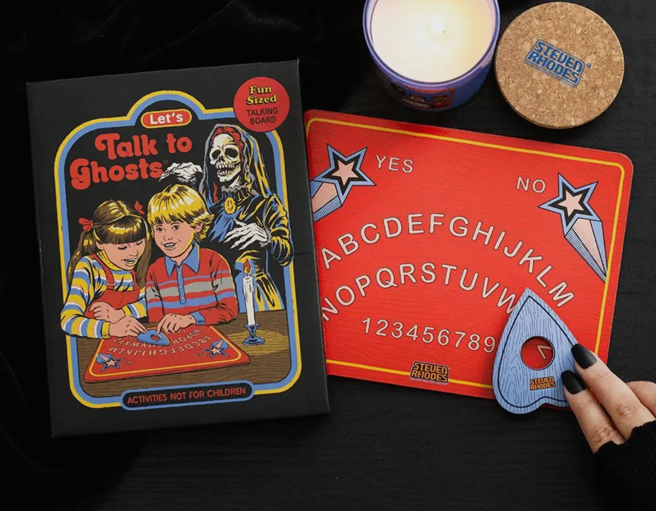 Let's Talk To Ghosts Talking Board By Steven Rhodes