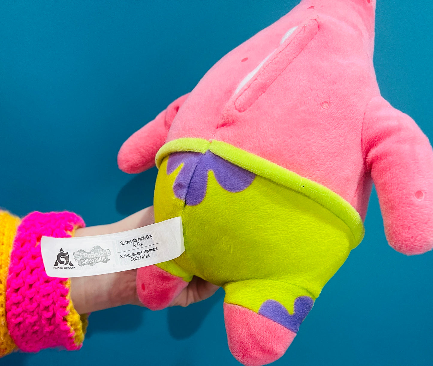 Patrick Star Sponge Bob plush - he burps!