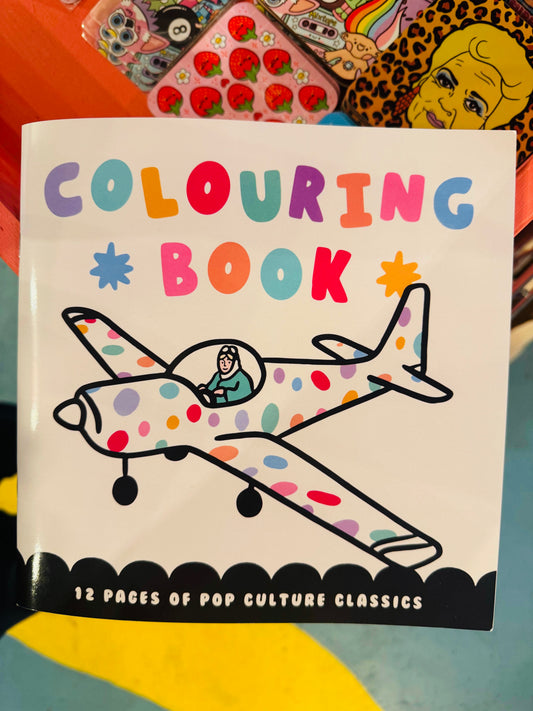 Pop Culture Inspired Colouring Book Vol 1