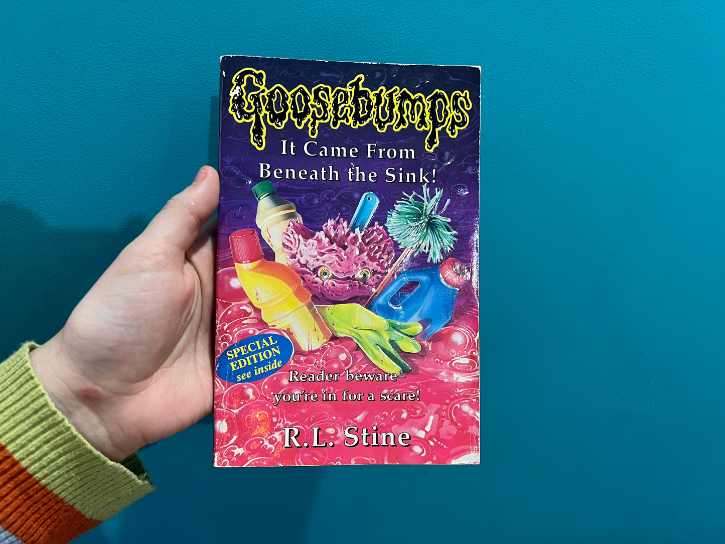 It Came From Beneath the Sink! Goosebumps book