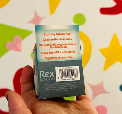 Poo squishy stress toy
