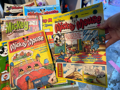 Vintage Disney’s Mickey Mouse comics