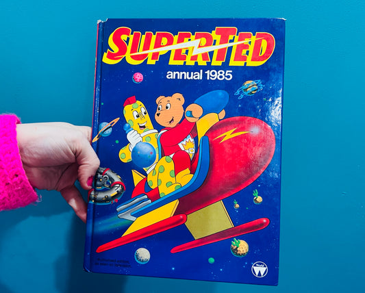 Super Ted 1985 Annual book