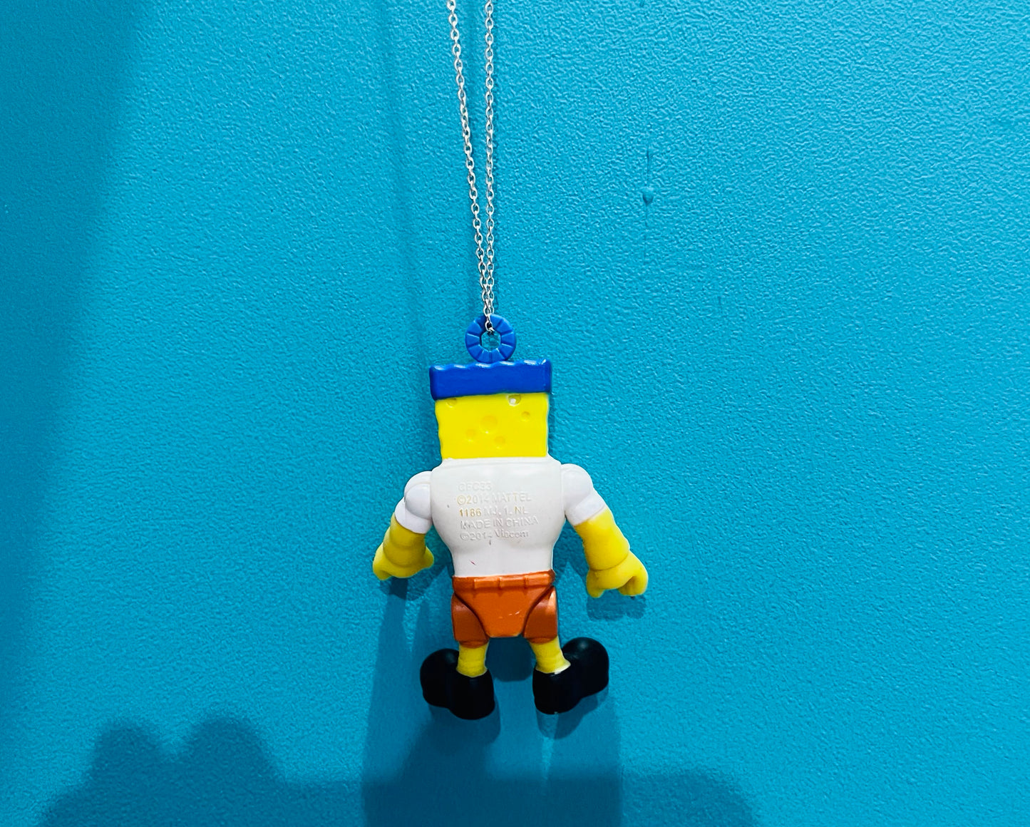 Invicibubble Sponge Bob Square Pants necklace