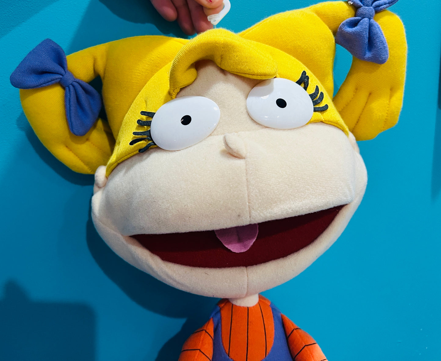 Angelica from Rugrats 1990s puppet doll with tags