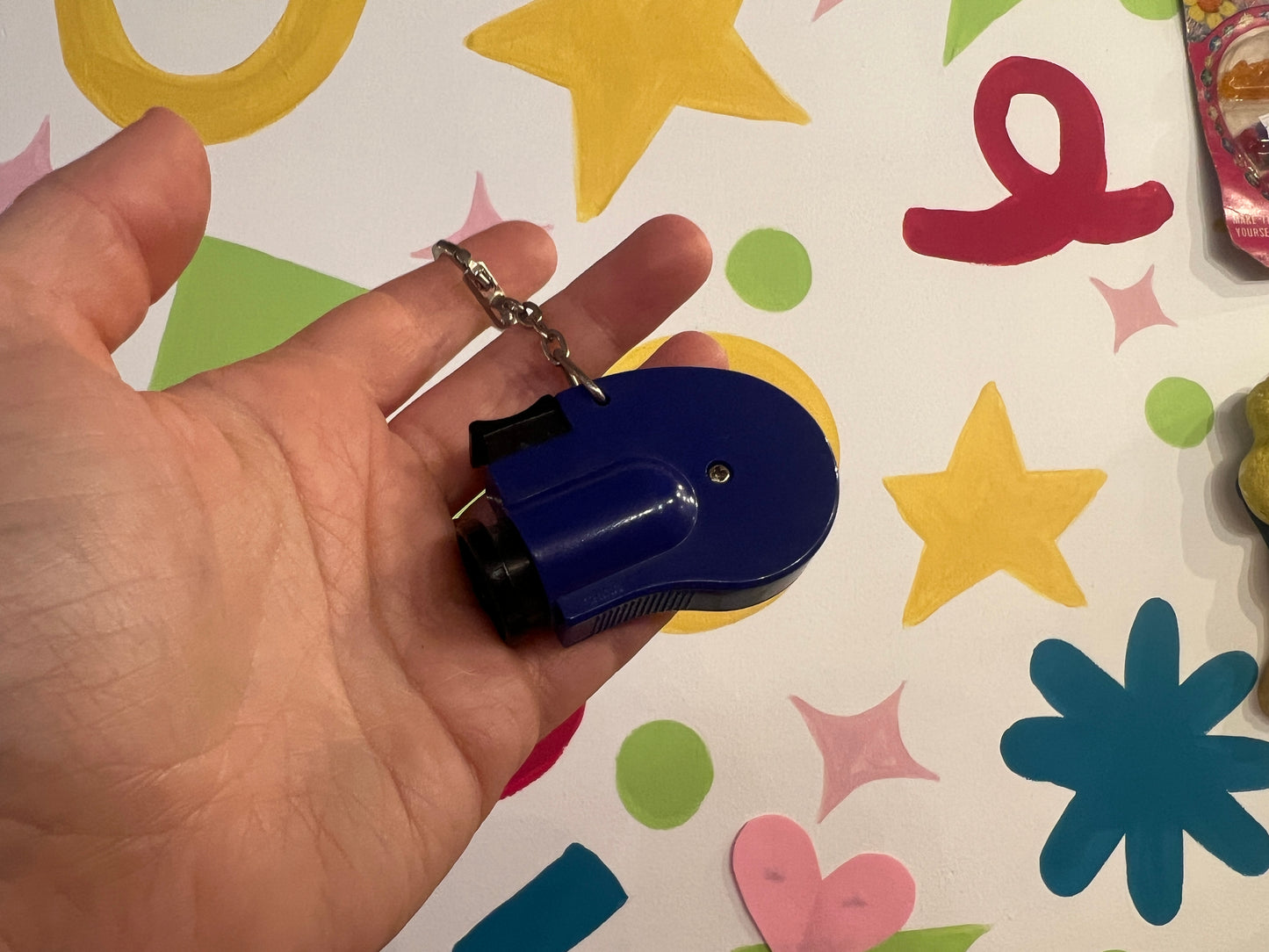 1993 Star Trek click viewer keyring- William Shatner
