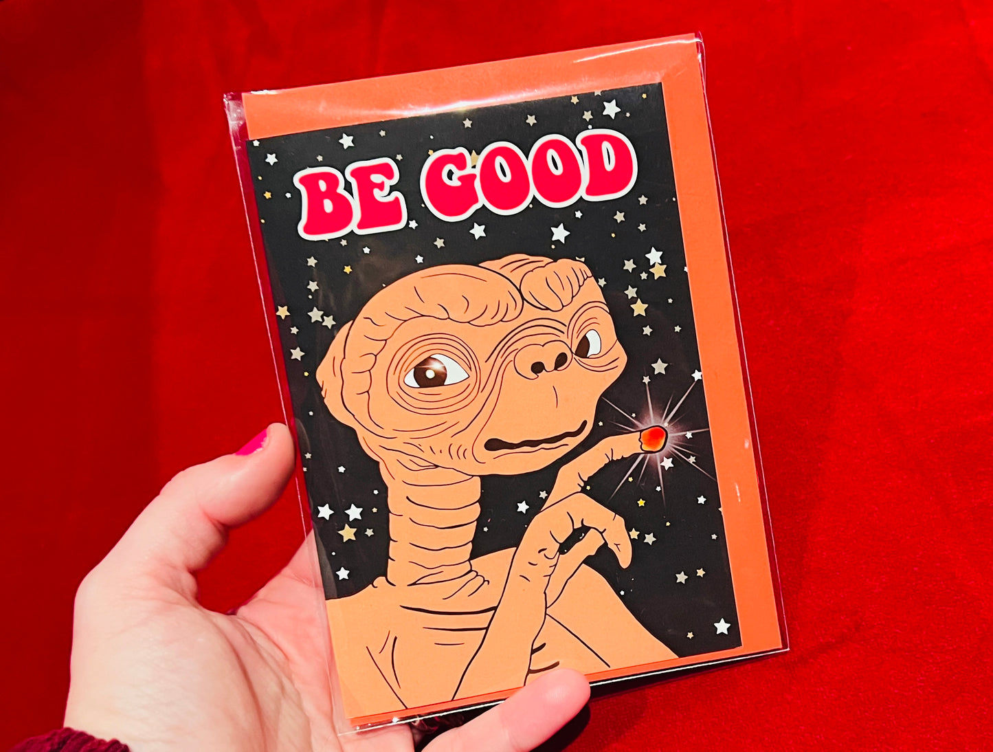 Be Good ET inspired card