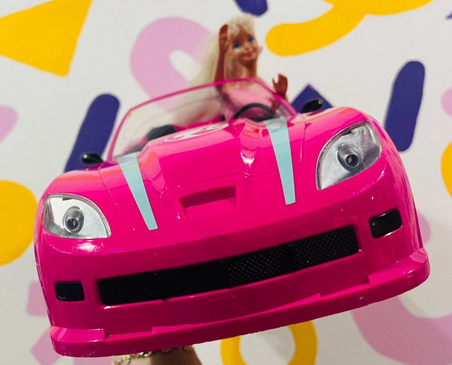 Barbie remote control car