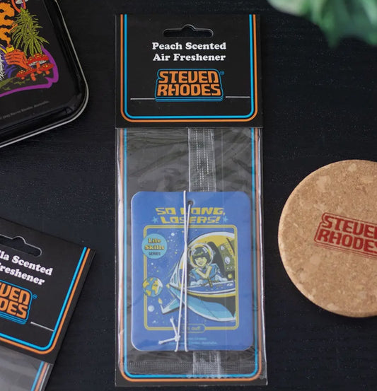 So Long Losers Peach Air Freshener By Steven Rhodes