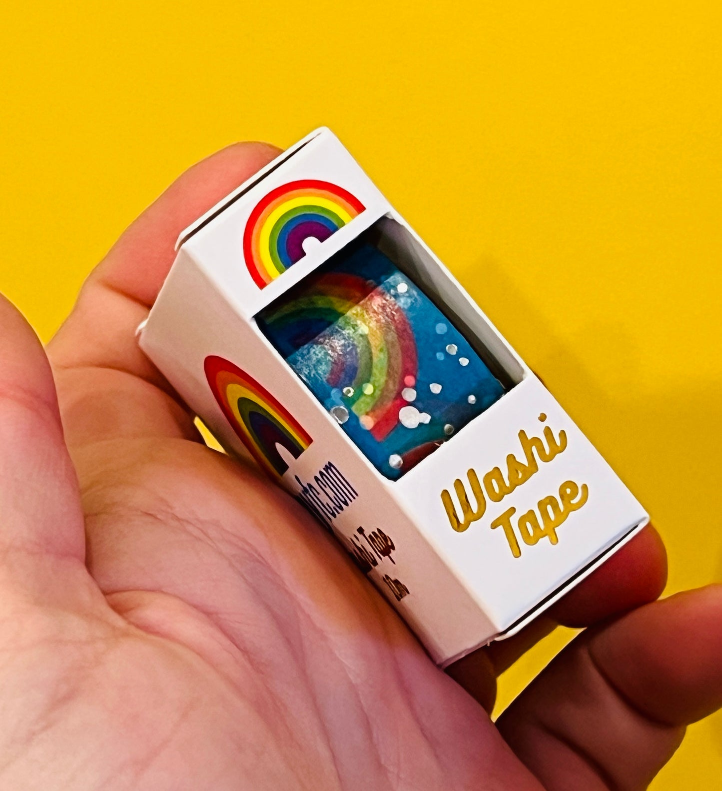 Rainbow sparkles Washi Tape