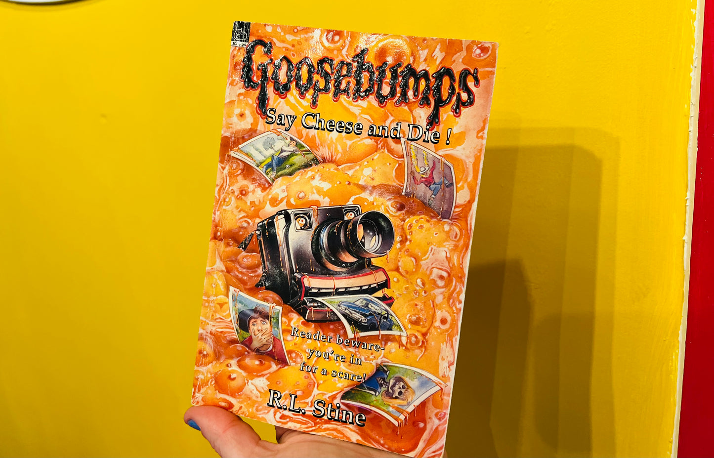 Say Cheese and Die Goosebumps book