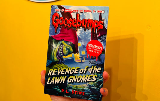 Revenge of the Lawn Gnomes Goosebumps book (2015)