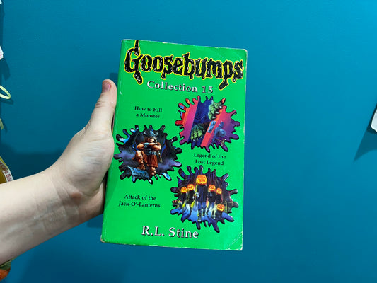 Collection 15 (3 books in 1) Goosebumps book