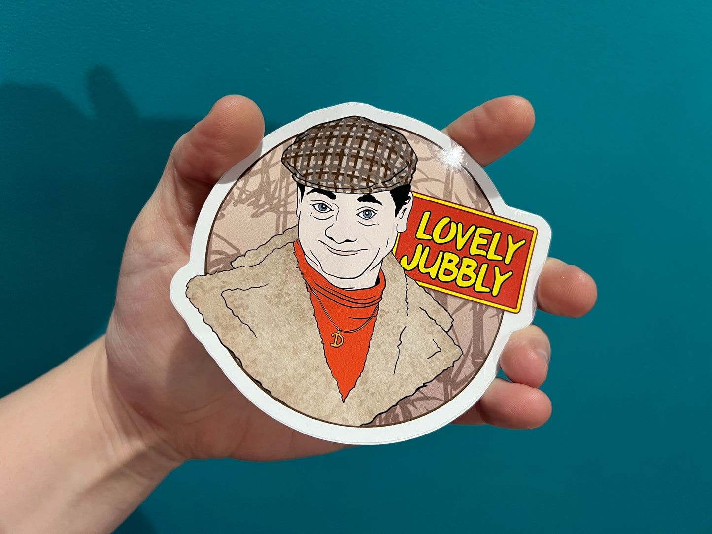 Only Fools And Horses Del Boy inspired Vinyl Sticker