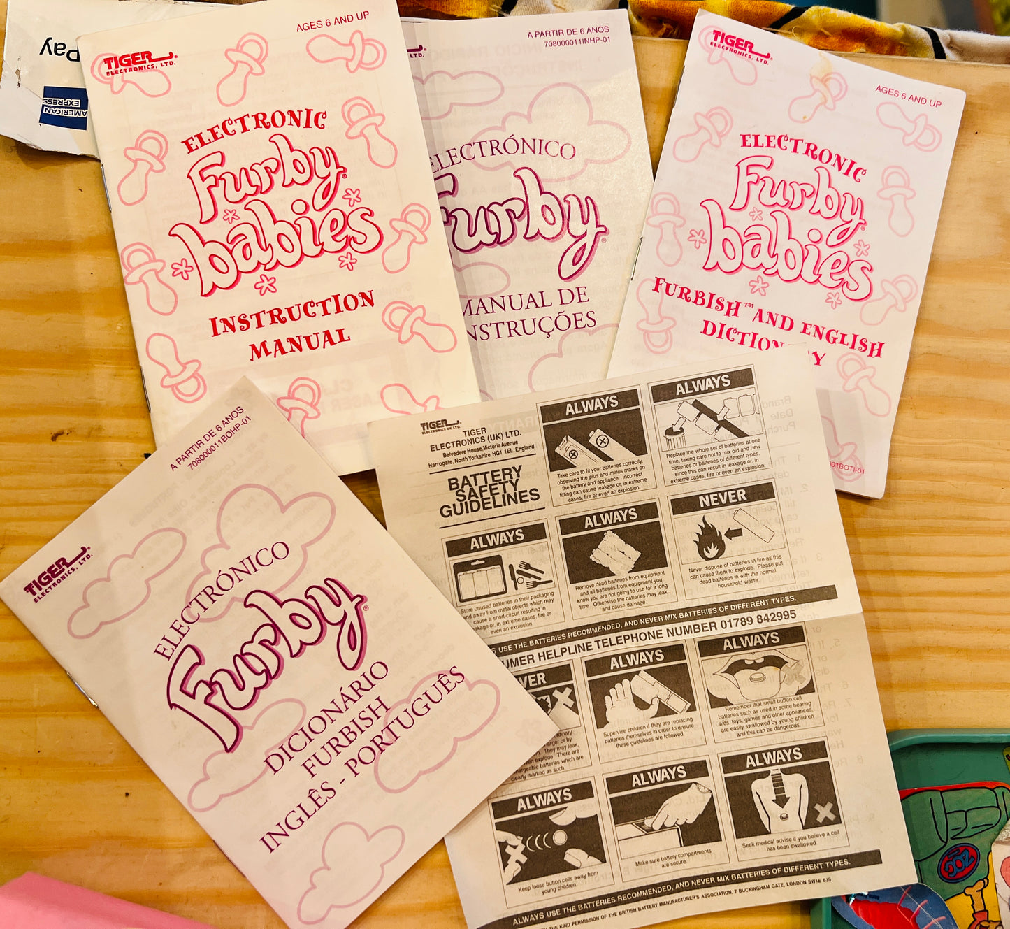 1999 Boxed Baby Blue Furby Baby - Working with voice!