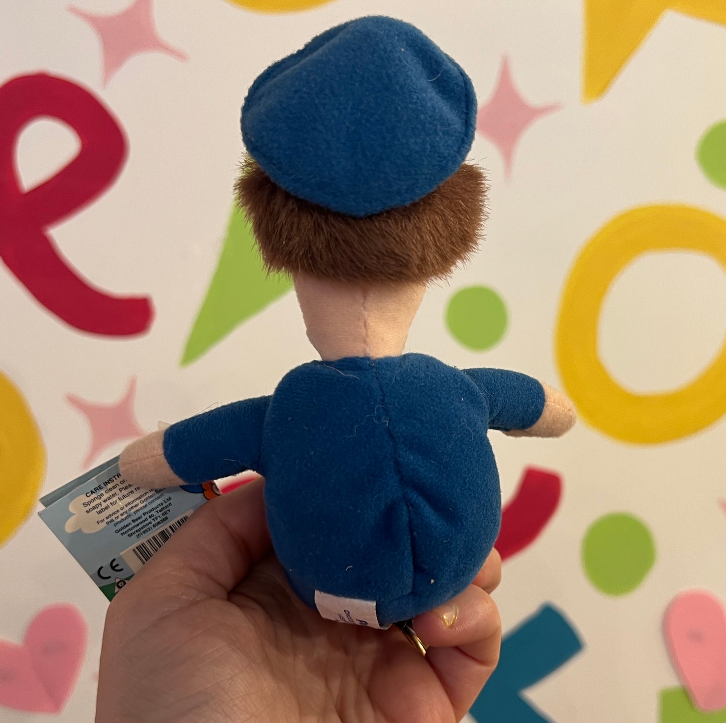 1998 7” Postman Pat plush with original tag