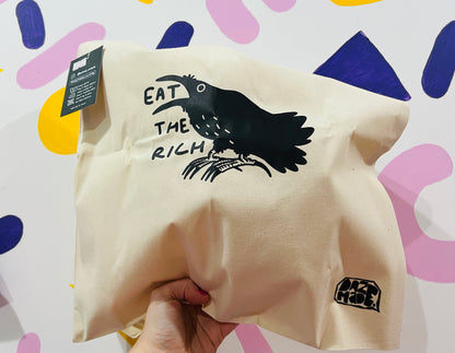 Eat The Rich Daze tote bag