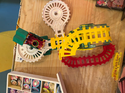 Vintage Crazy Train boxed toy - working