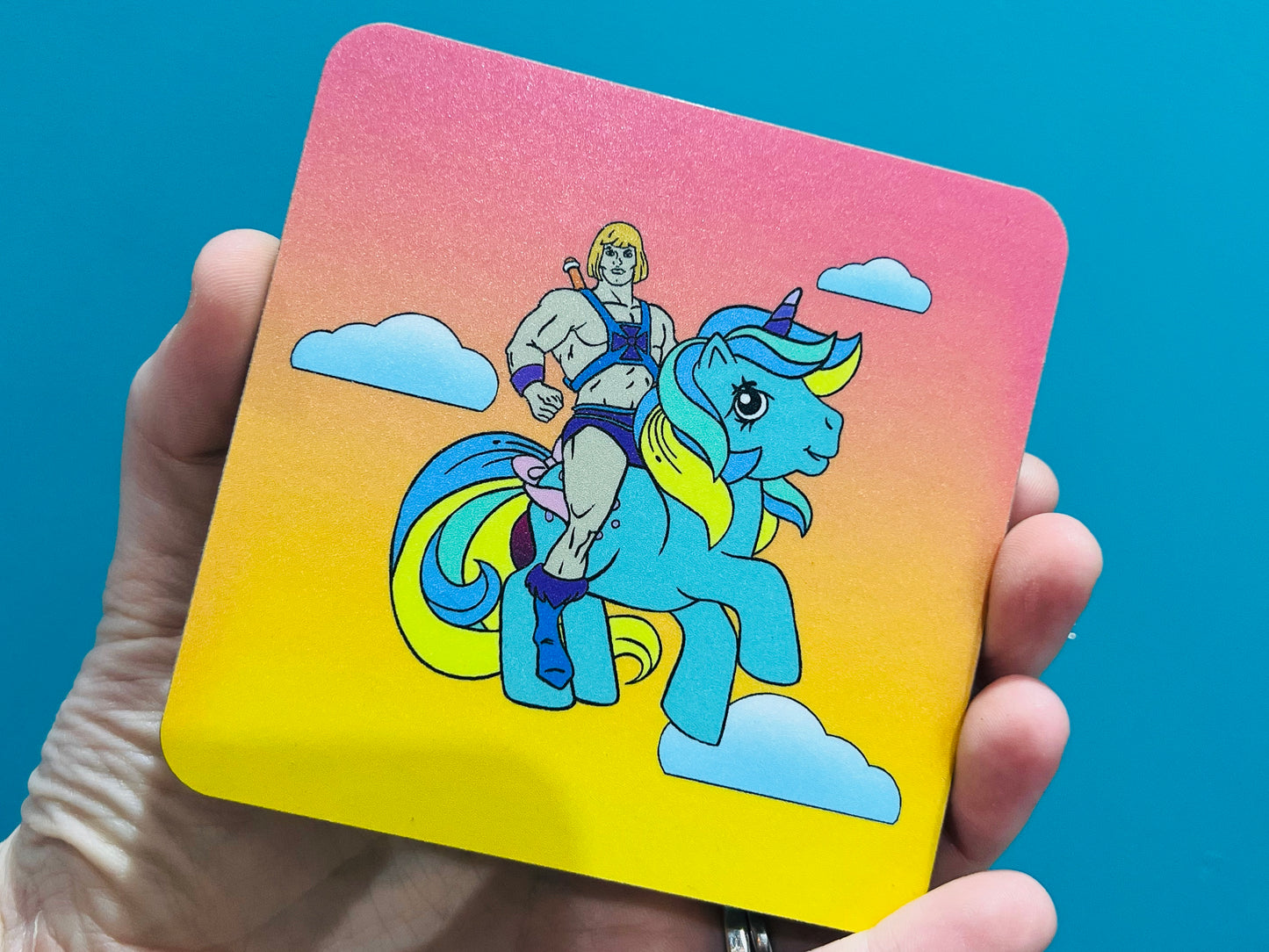 My Little He-Man Drinks Coaster