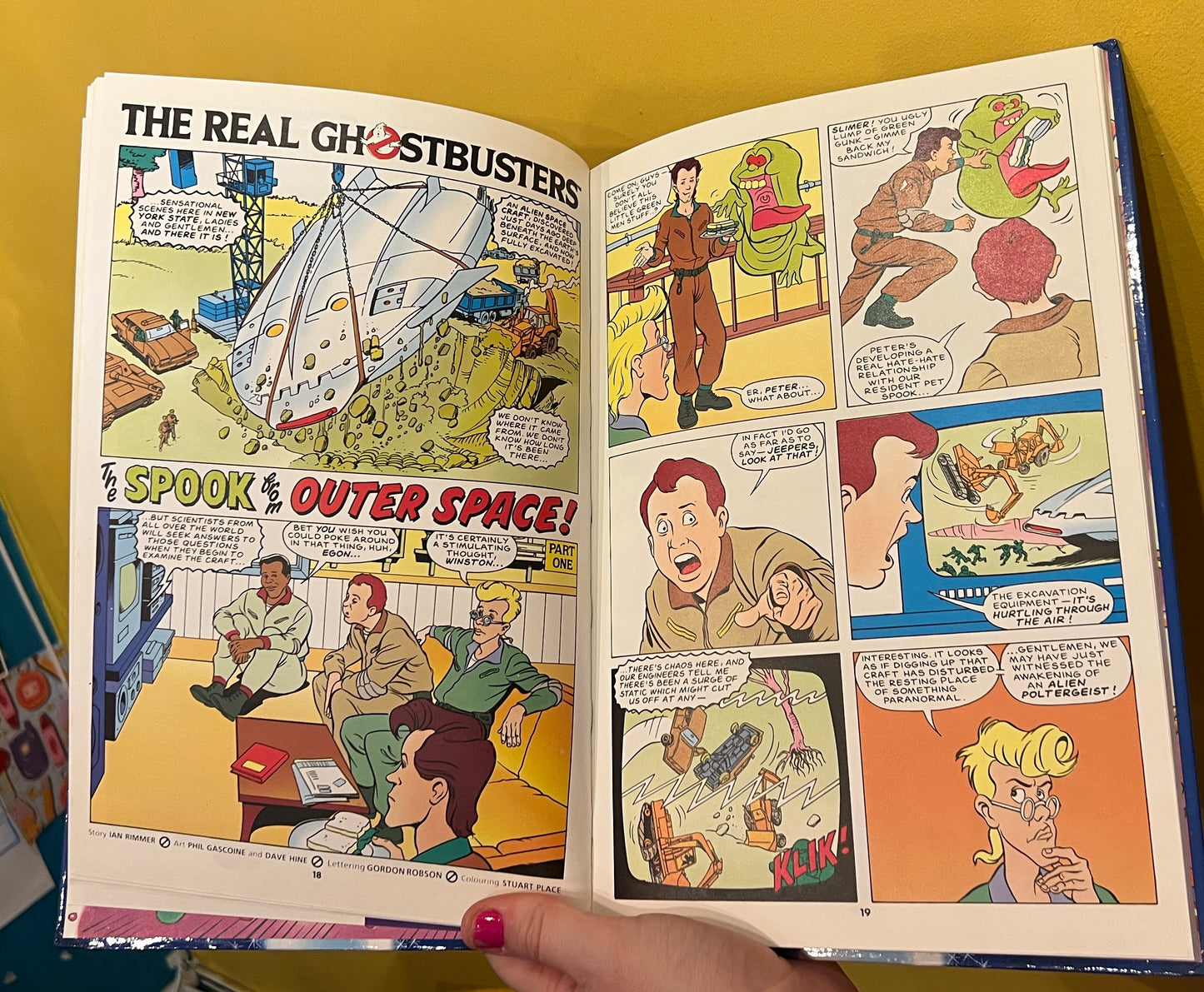 1989 The Real Ghostbusters Annual