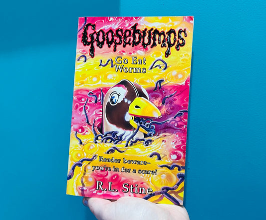 Go Eat Worms Goosebumps book