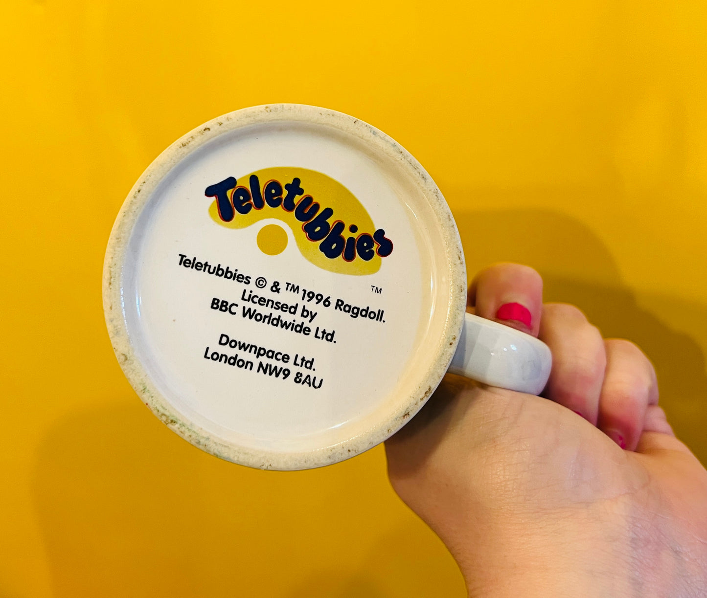 1996 Po Teletubby mug with box