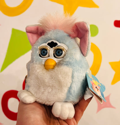 1999 Boxed Baby Blue Furby Baby - Working with voice!