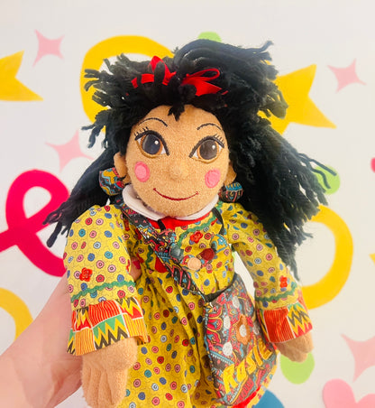 16” Pair of Rose & Jim plush dolls