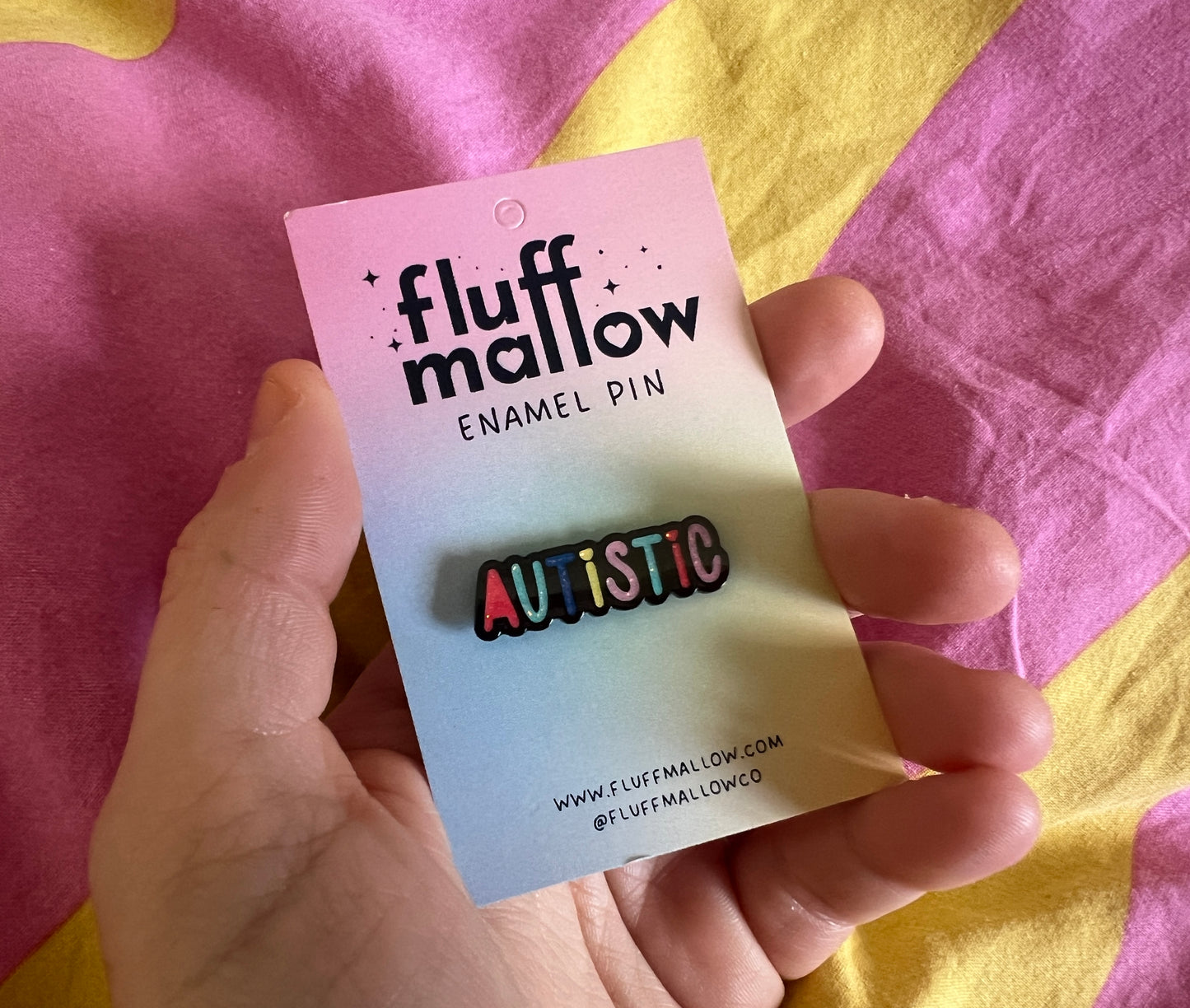 Autistic Enamel Pin