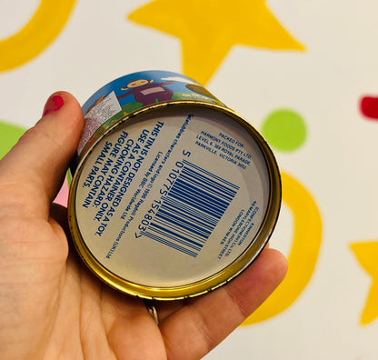 1996 COMPLETE Po Teletubby sweet tin with original sweets!