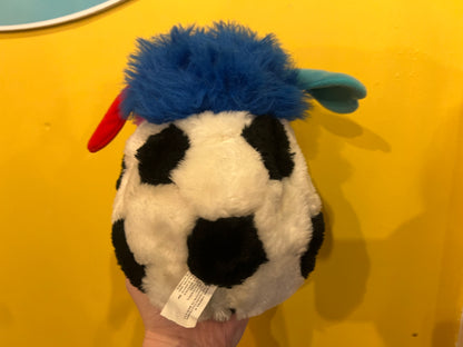 1986 Big Kick Popples football plush