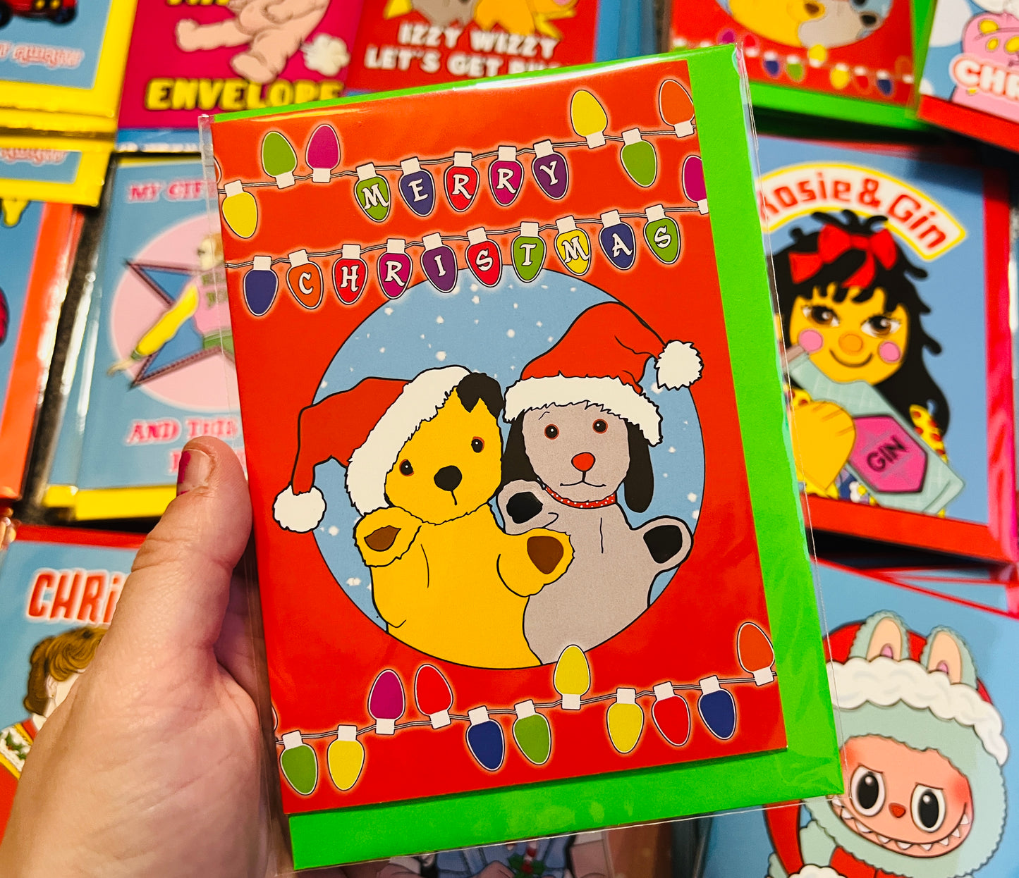 Sooty And Sweep Christmas Card