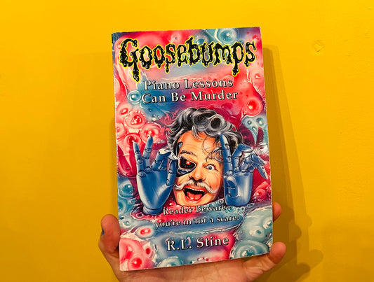 Piano Lessons Can Be Murder Goosebumps book