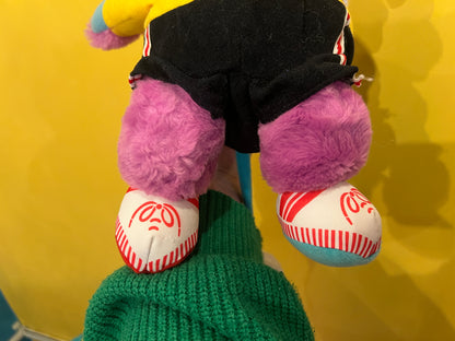 1986 Big Kick Popples football plush
