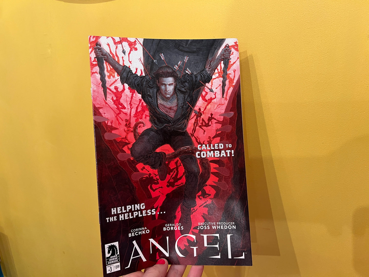 # 3 Angel Comic book