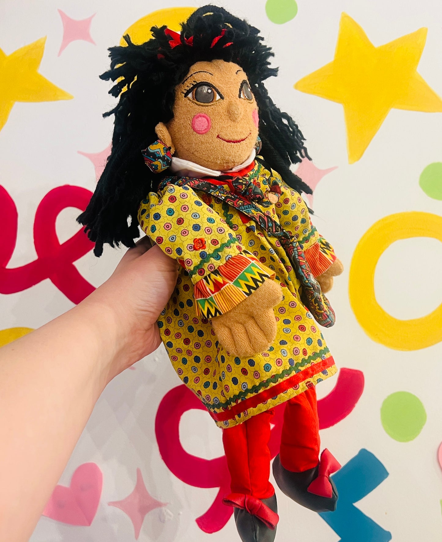16” Pair of Rose & Jim plush dolls