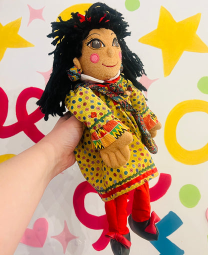 16” Pair of Rose & Jim plush dolls