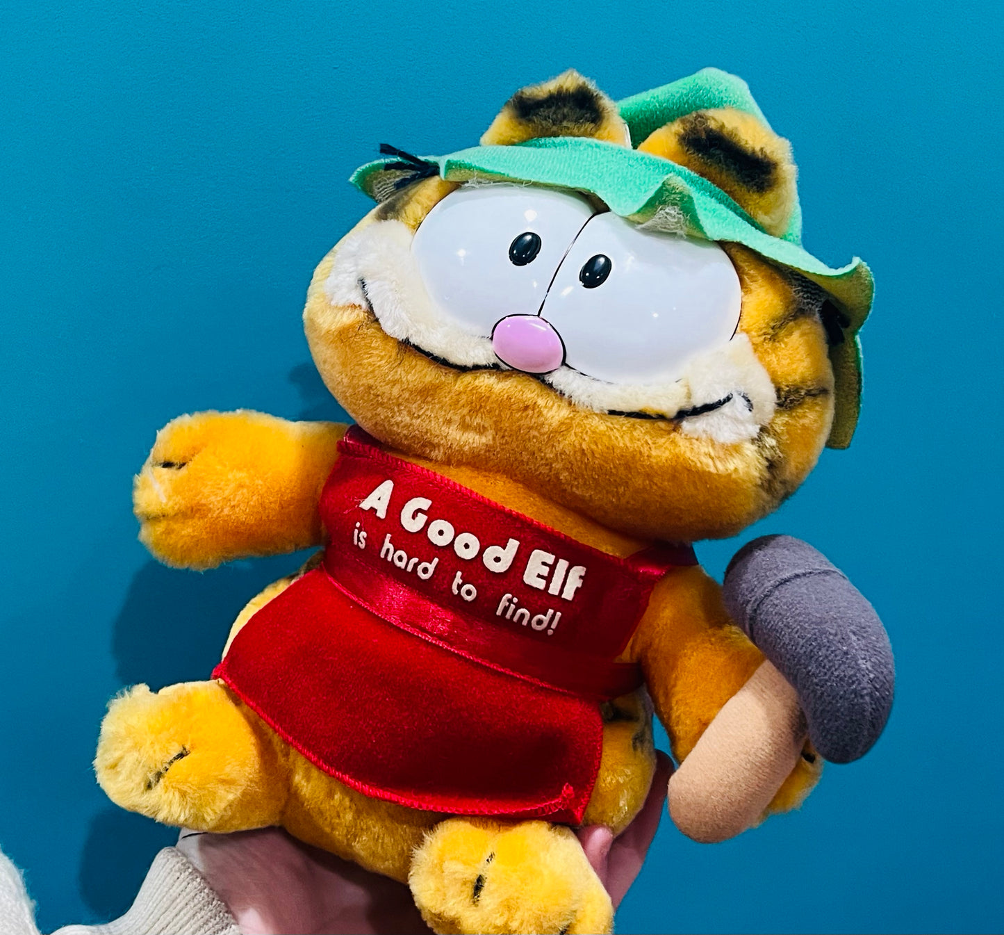 A Good Elf Christmas Garfield plush