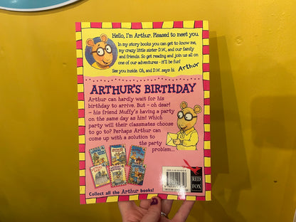 1989 Arthur’s Birthday paperback book