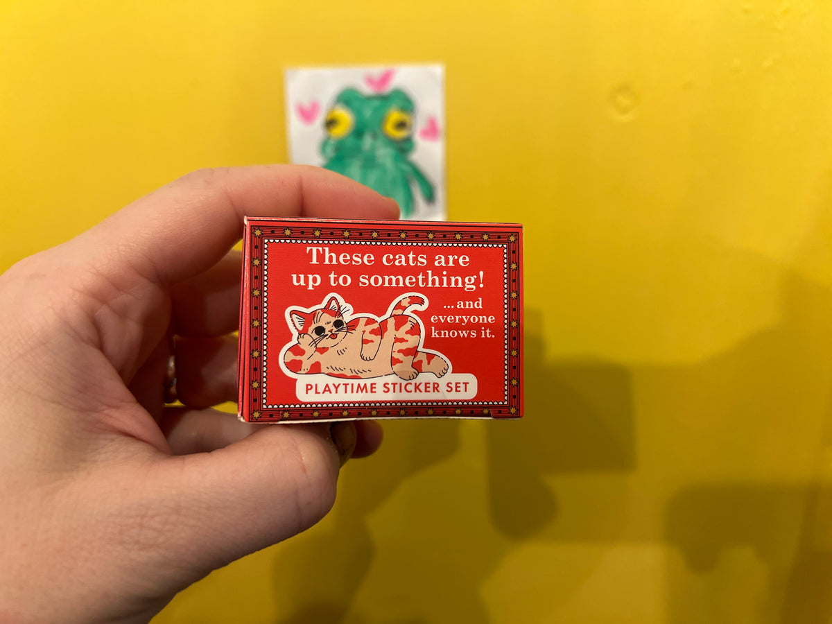 Cat Playtime Sticker set