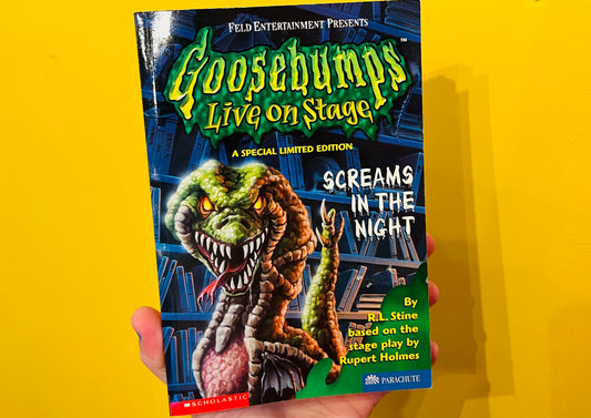 Screams In The Night Goosebumps book