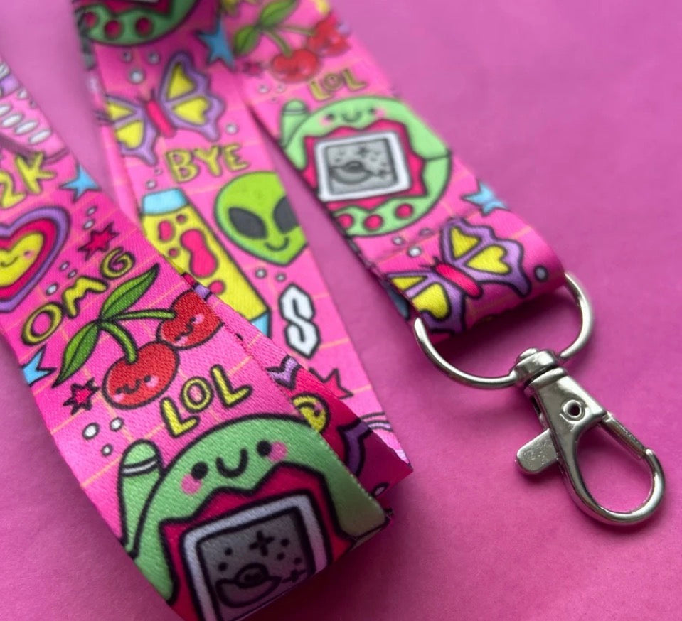 Y2K Nostalgia Lanyard