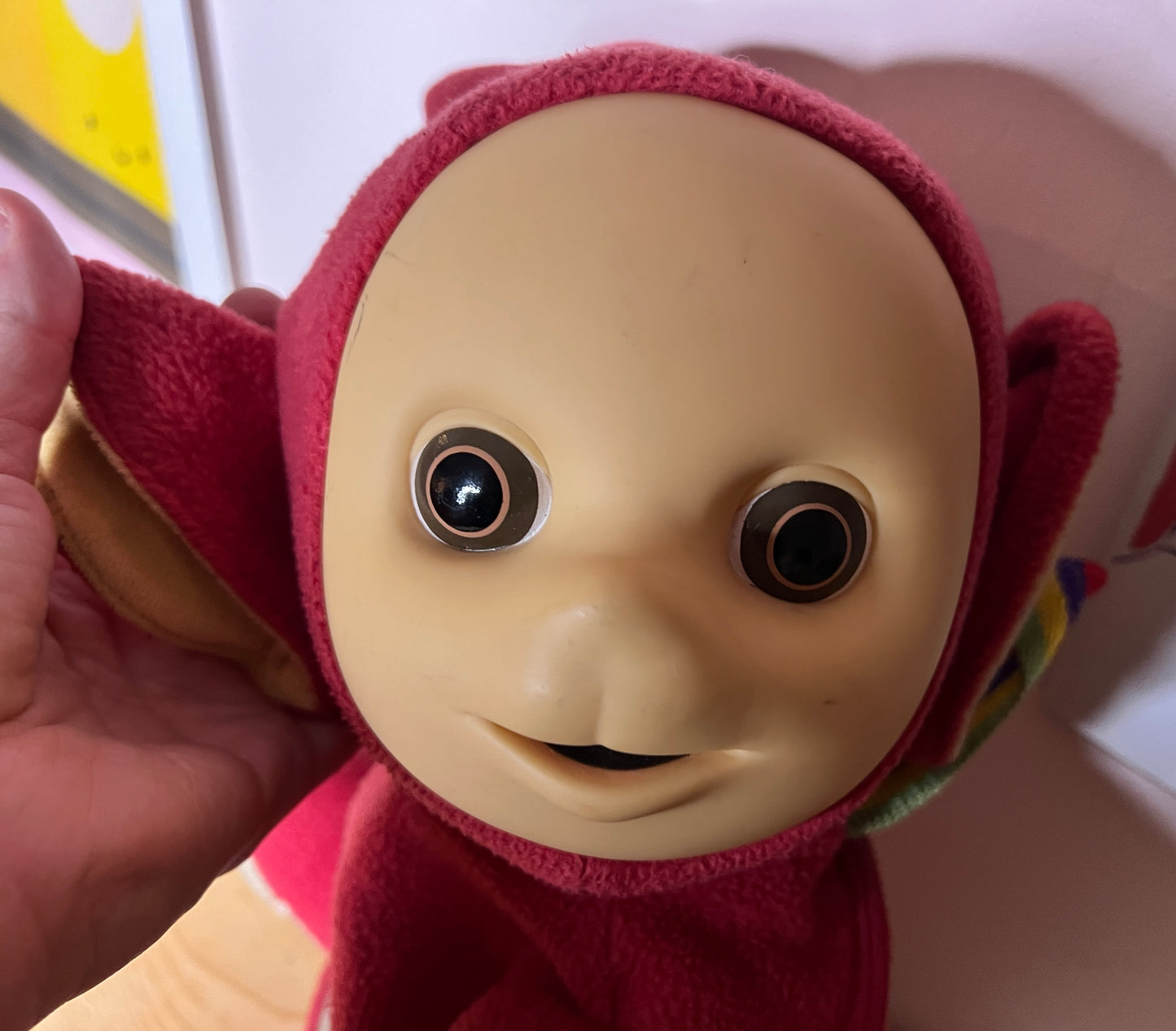 1996 Original Teletubby Po backpack