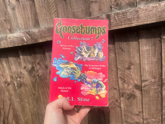 Goosebumps Collection 7 book of three stories