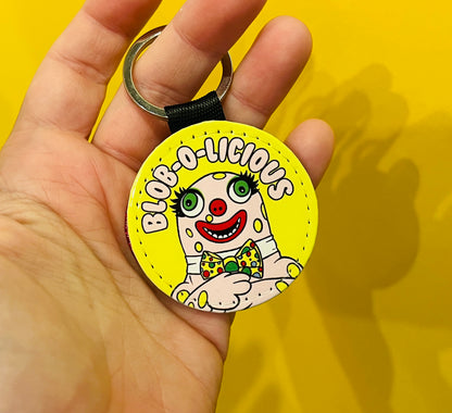 Blob-O-Licious Keyring