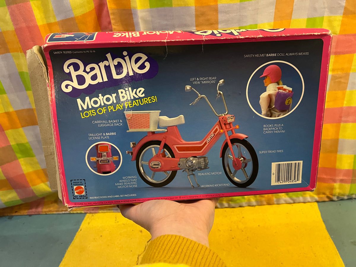 1983 Barbie Motorbike - complete with box