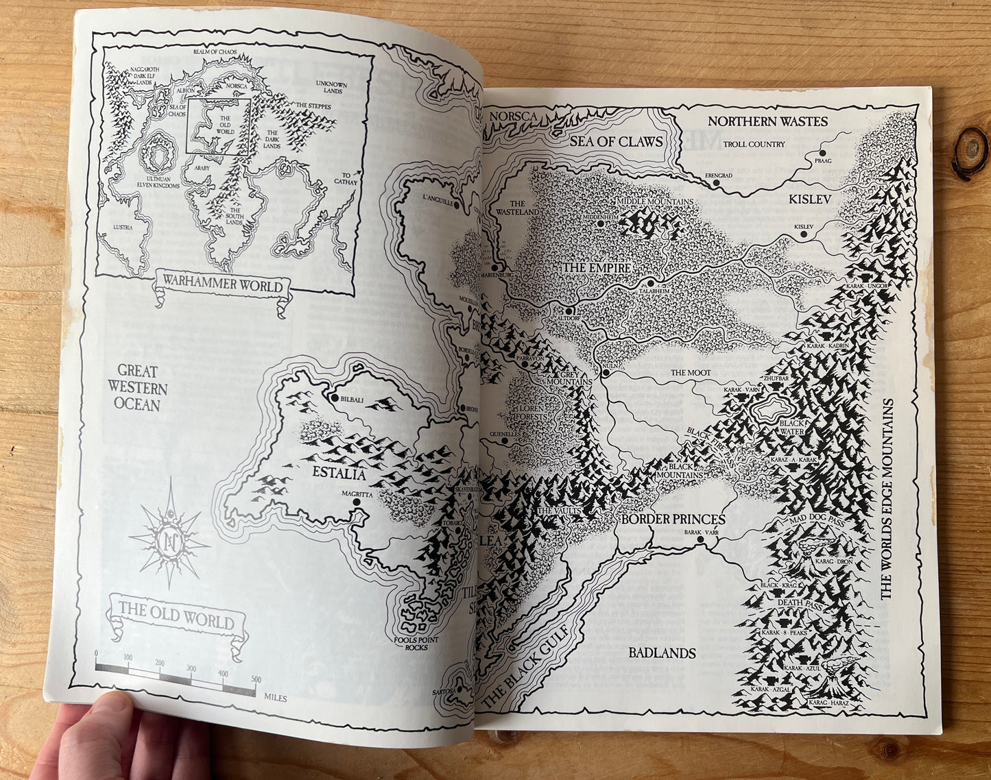 1992 Warhammer Battle Bestiary book by Games Workshop