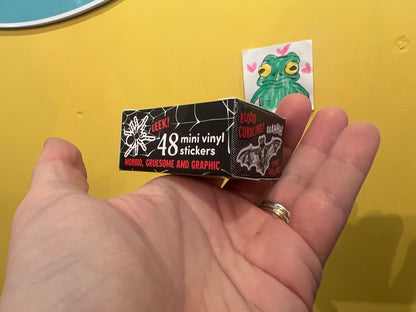 Horror Stuff Playtime Sticker set